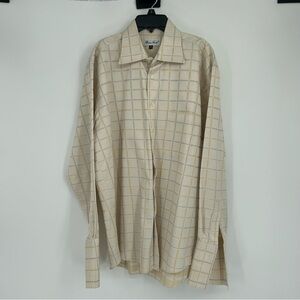Bruno‎ Conte Single Needle Tailoring Dress Shirt Size 16.5